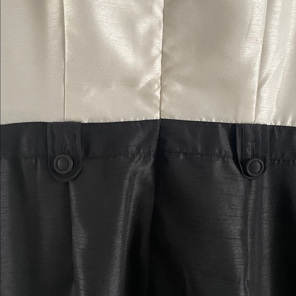 Banana Republic Black and Cream Dress - Picture 6 of 7